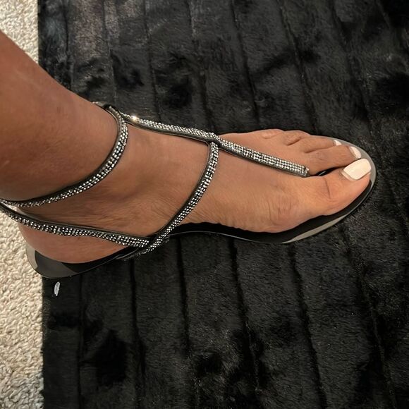 INC sparkle sandals - Picture 1 of 6